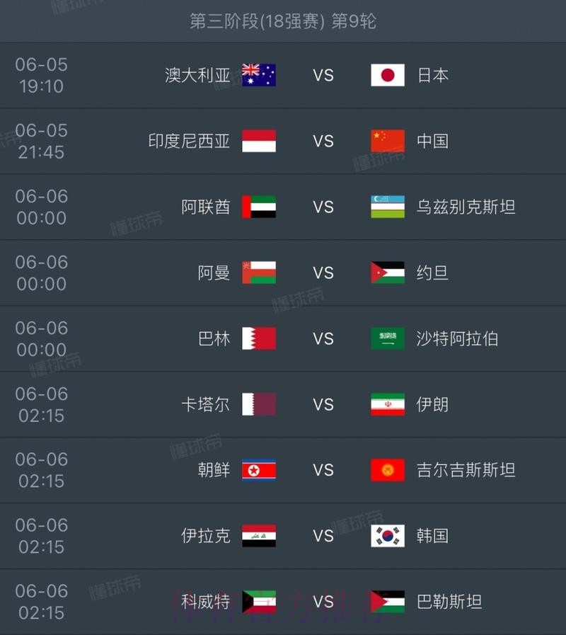 2026世界杯比赛时间完整版 2026世界杯比赛时间完整版
